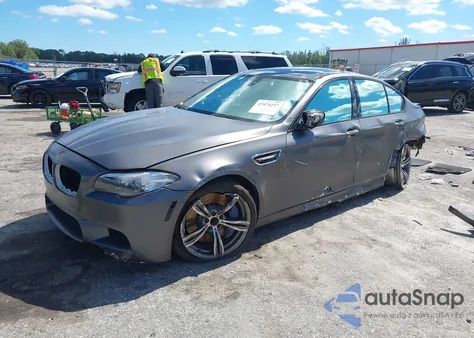 2014 BMW M5 from USA, damaged, VIN WBSFV9C52ED593246